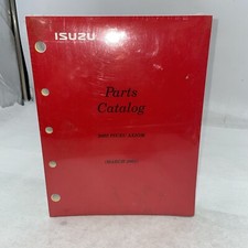Isuzu Axiom Parts Catalog 2002 OEM Dealer Manual March 2001 New Sealed