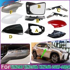 Side Mirror Lowe Cover Turn Signal Lens Frame for Lexus UX200 250 UX260 2019 -24