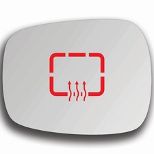 Vetro Specchio Retrovisore Sinistro Riscaldato Per Dacia Solenza 2003 - 2005
