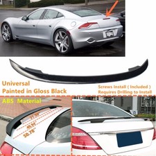 Fit For 2012 Fisker Karma Rear Trunk Lid Spoiler Wing Gloss Black 51'' Universal