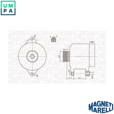 ALTERNATOR 063731283010 FOR MAZDA 121/METRO/Hatchback ROADSTER/II FAMILIA/VI