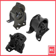 Motor & Trans Mount 3Pcs Set for Manual : 1989 - 1991 Honda Prelude 2.0/2.1L