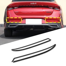 Rear Fog Light Lamp Cover Bumper Lid Trim Parts For Kia K5 2021 2022 2023 2PCS