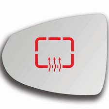 Vetro Specchio Retrovisore Sinistro Riscaldato Per Chevrolet Volt 2010 - 2015