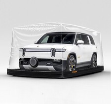 Indoor Capsule Car Cover for Rivian R1S | Premium EV Protection Bubble