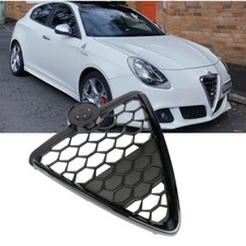 Front Grille Grill Fits 2010-2022 Alfa Romeo Giulietta 940 Black