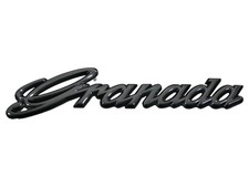 Granada Schriftzug Emblem Kursiv für Ford Granada MK1 Heckdeckel