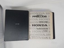1979-1982 Honda Prelude Parts Catalog OEM Factory manual book repair 80 81 trim
