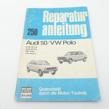 Audi 50 VW Polo Werkstatthandbuch Bucheli Reparaturanleitung manual C8557