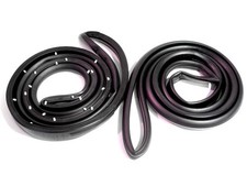 1977-1979 Oldsmobile 98 & Regency 4 door new rear door weatherstrip seals, pair