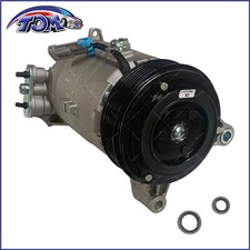 AC Compressor w/6-Groove Pulley for Chevry Malibu Pontiac G6 Saturn Aura 2007-10