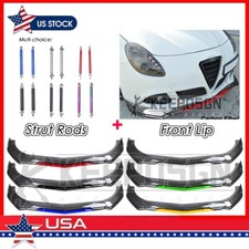 For Alfa Romeo Giulietta CARBON FIBER Front Bumper Lip Splitter Body Kit Parts