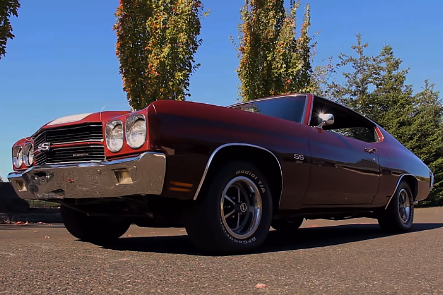 1970 chevrolet chevelle ss 454 ls6 is the most sought after muscle car according to social media survey