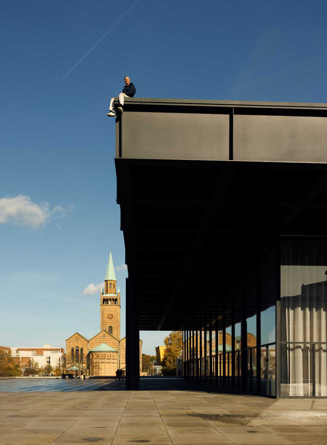 Maurizio Cattelan, vincitore del Preis der Nationalgalerie 2026. Foto: Peter Rigaud.