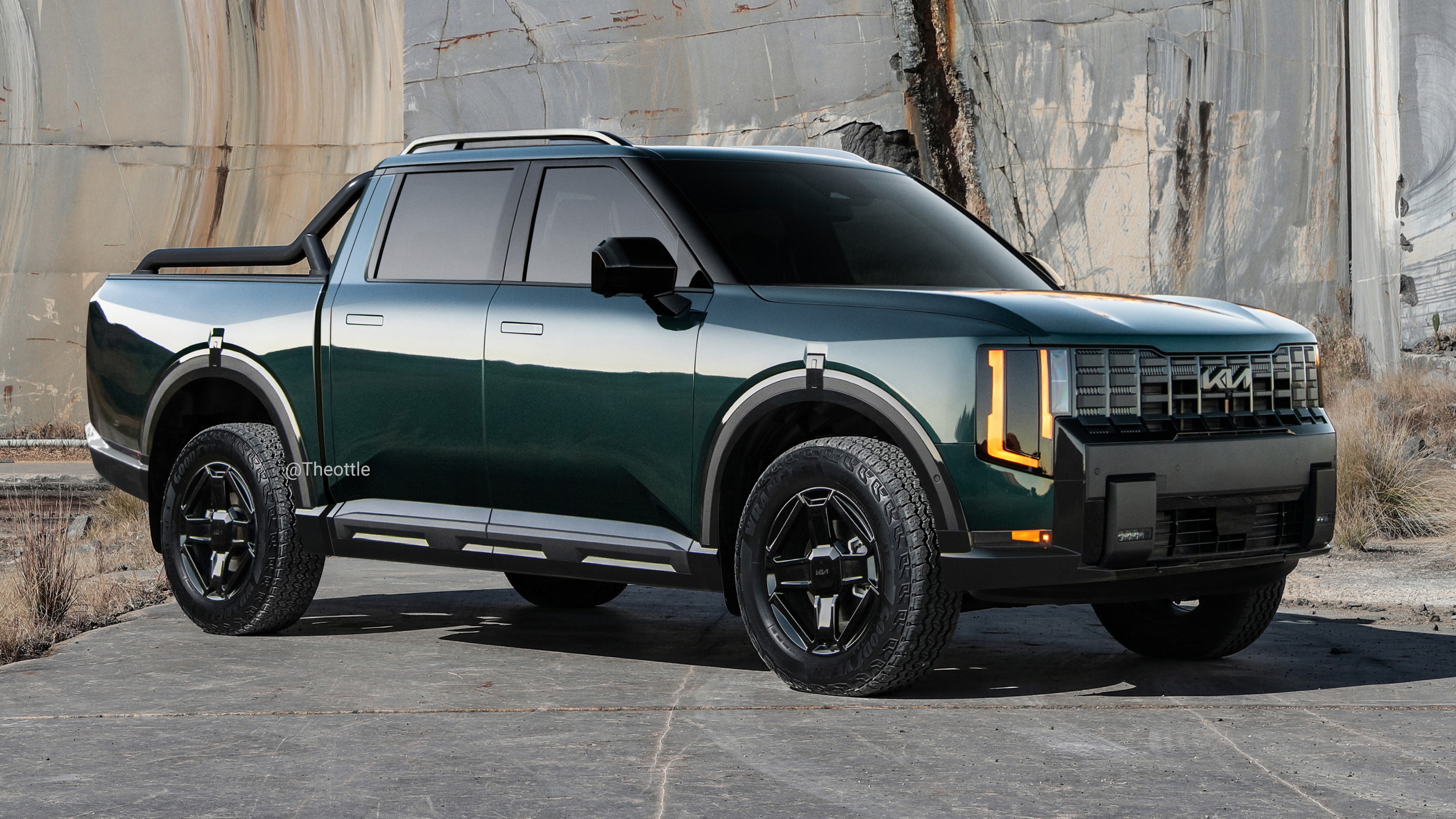 Kia’s Pickup Isn’t Selling and Someone Just Designed a Better One