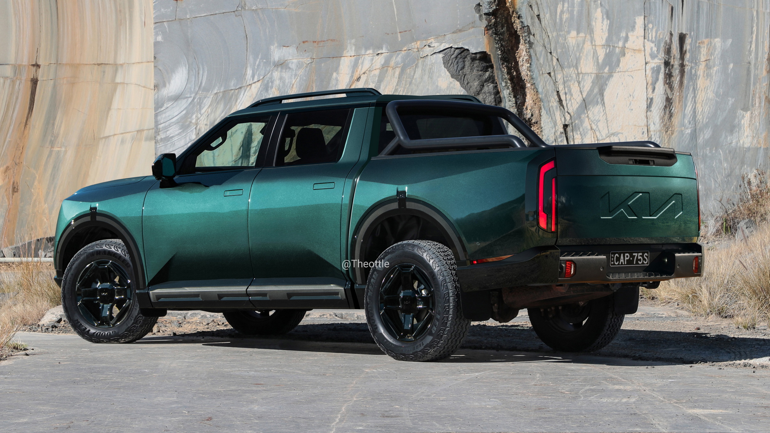 Kia’s Pickup Isn’t Selling and Someone Just Designed a Better One