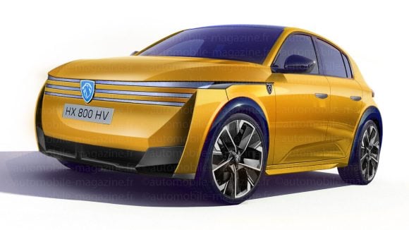 预计在2027年推出的第三代标致208将采用Polygon概念车的灯光设计 &copy; Didier RIC