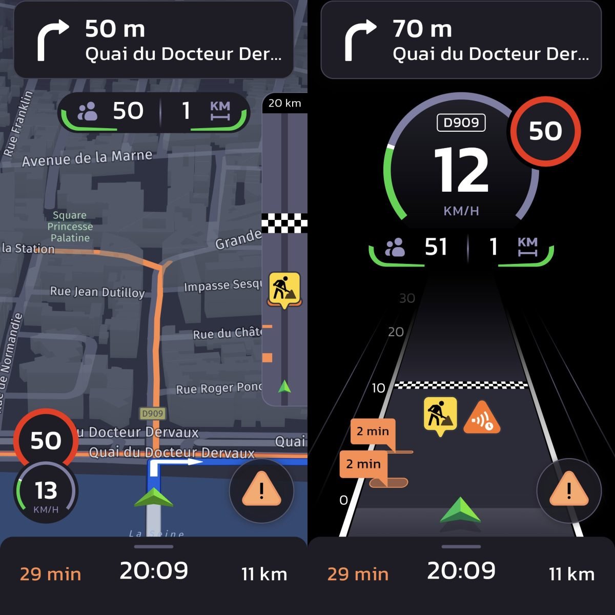 L'application Coyote signe sa plus grosse refonte et devient plus complète. © DL