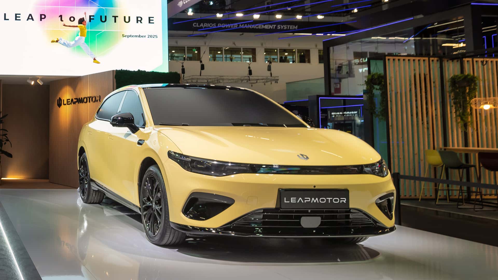 Leapmotor B05 (2026) op de IAA-stand in München