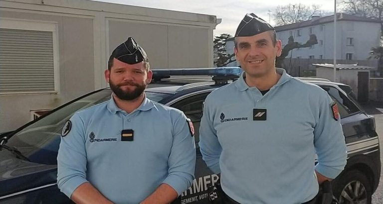 Quand la gratitude éclaire un parking verglacé : un hommage touchant aux gendarmes