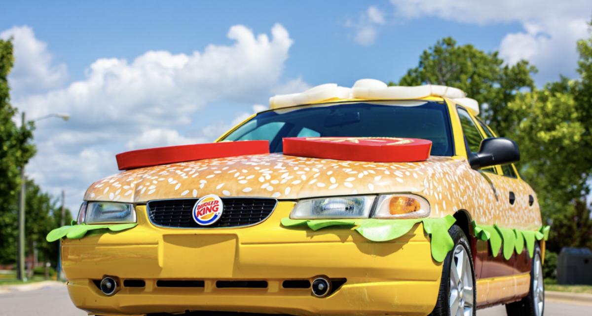 Un Whopper sur roues : Burger King célèbre ses 10 ans avec une Citroën AMI
