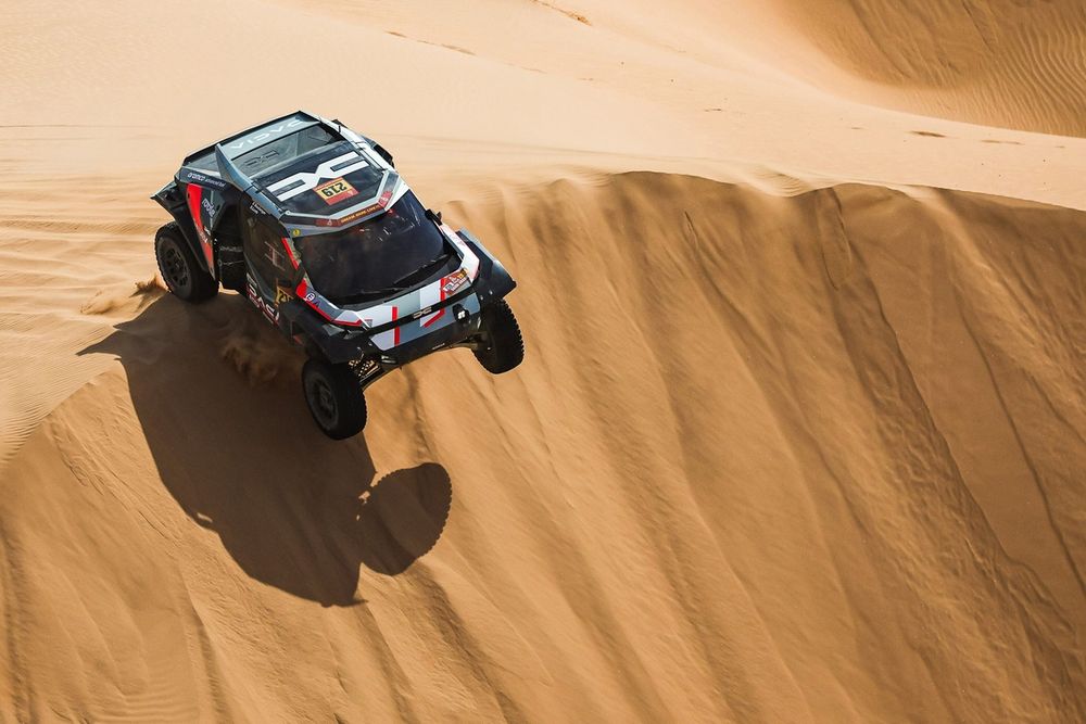 Les dunes sont devenues un enfer pour S&eacute;bastien Loeb.