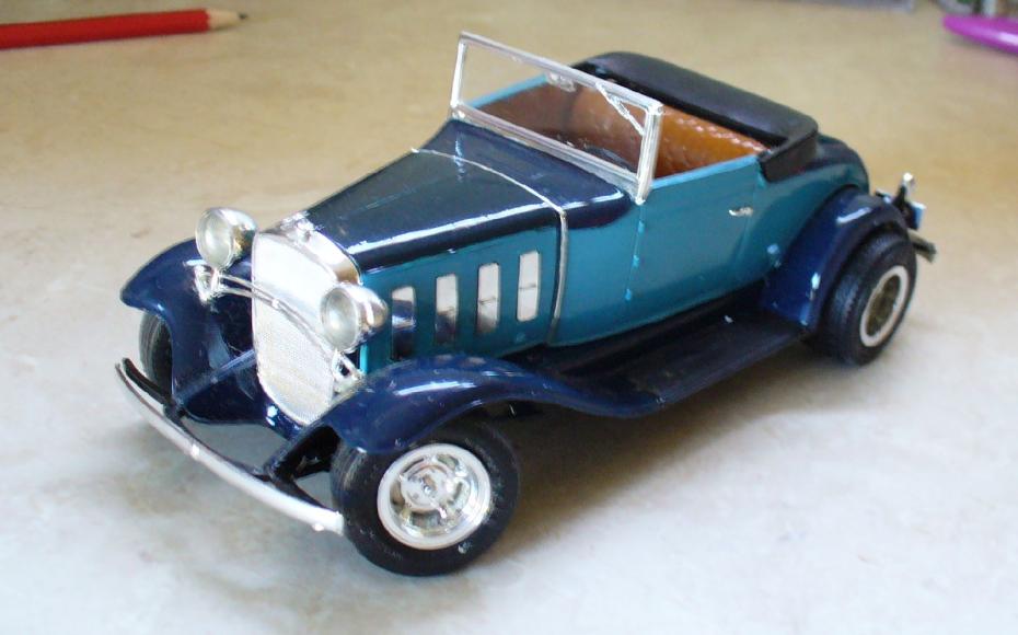 Summer getaway: a collection of blue scale models to chase away winter blues.
