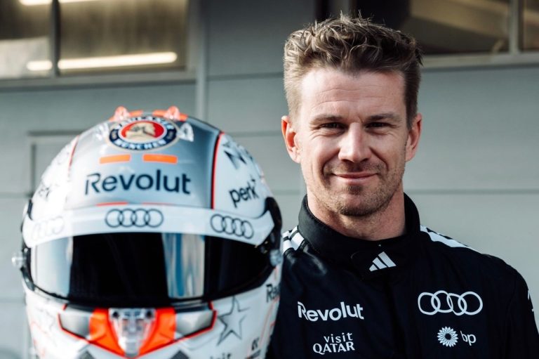 Nico Hülkenberg dévoile son casque Audi F1 pour 2026