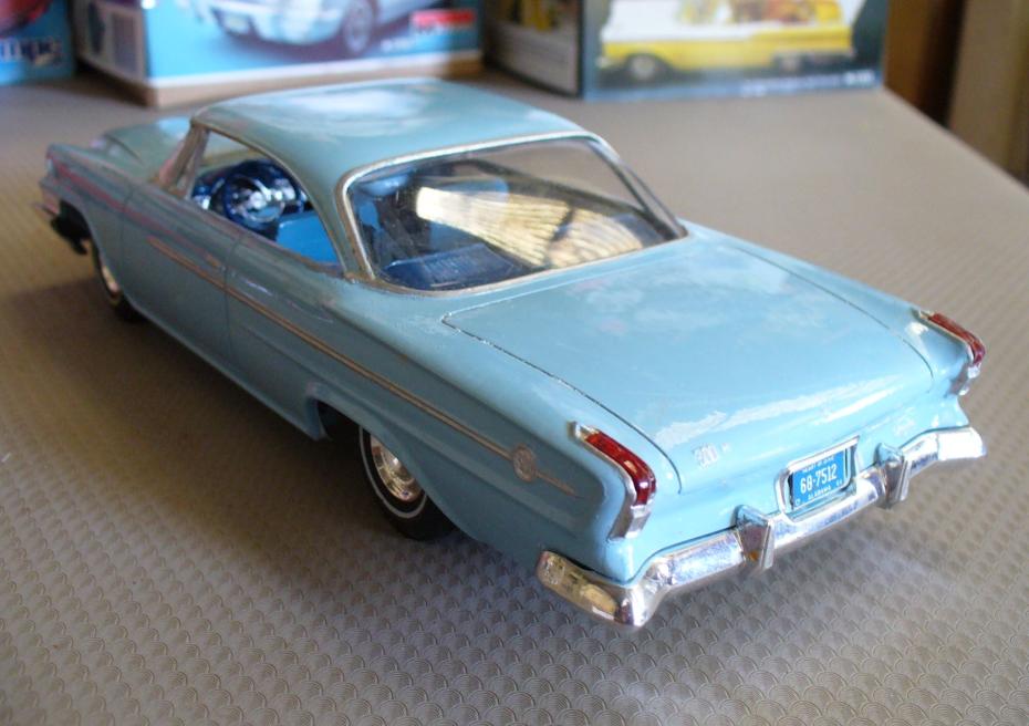 Summer getaway: a collection of blue scale models to chase away winter blues.