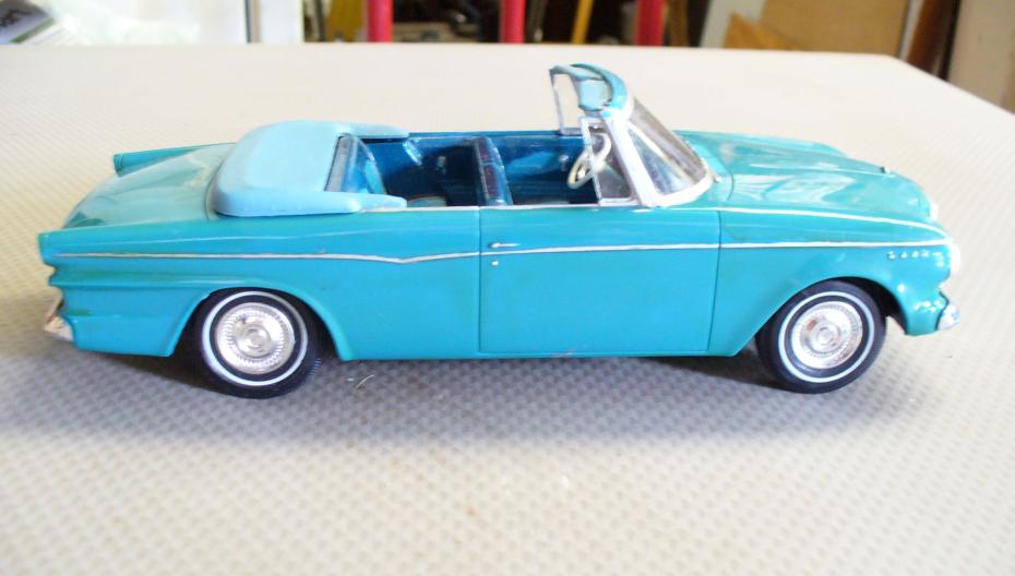 Summer getaway: a collection of blue scale models to chase away winter blues.