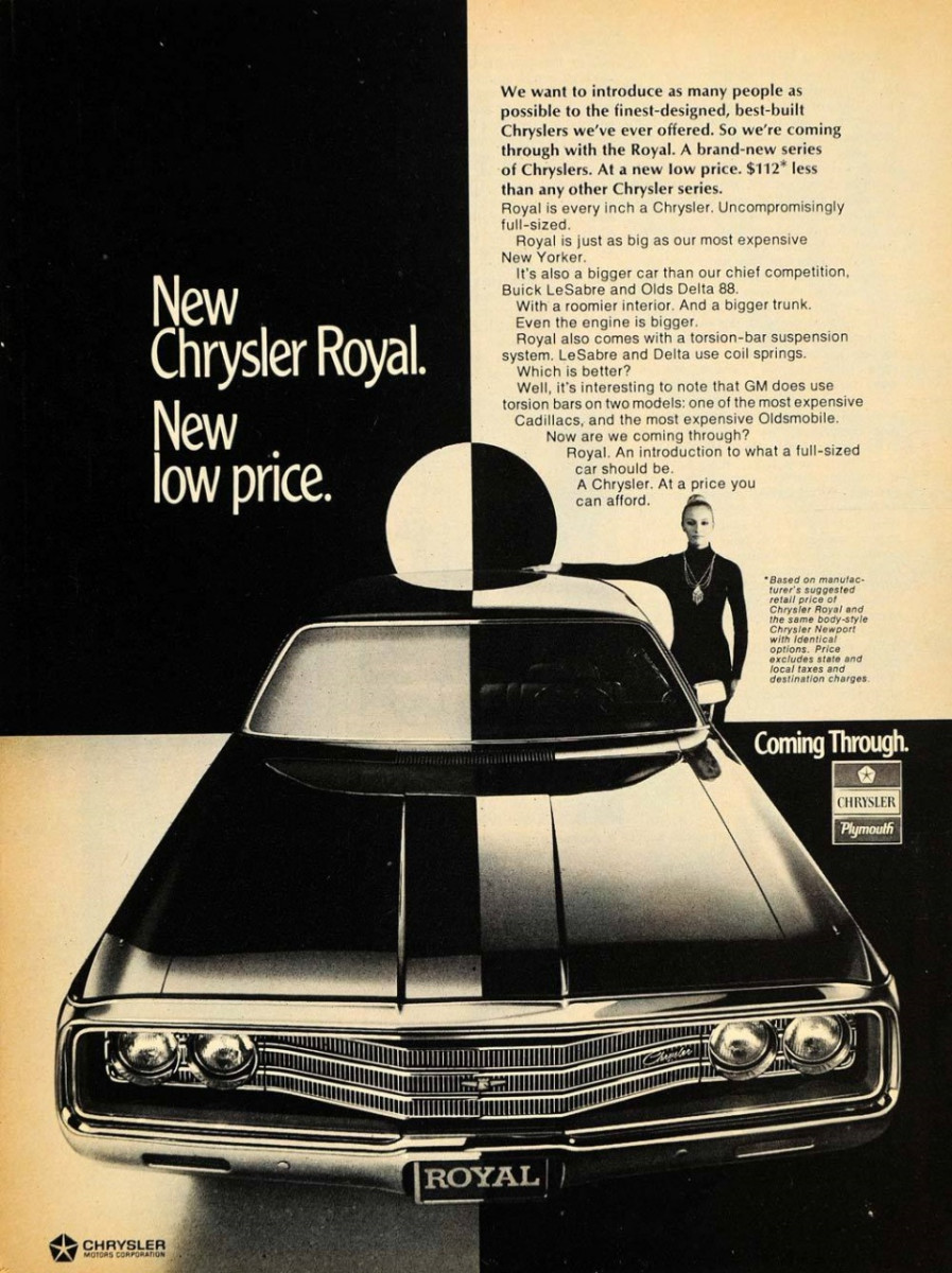 Chrysler Newport Royal : een symbool van de jaren van achteruitgang