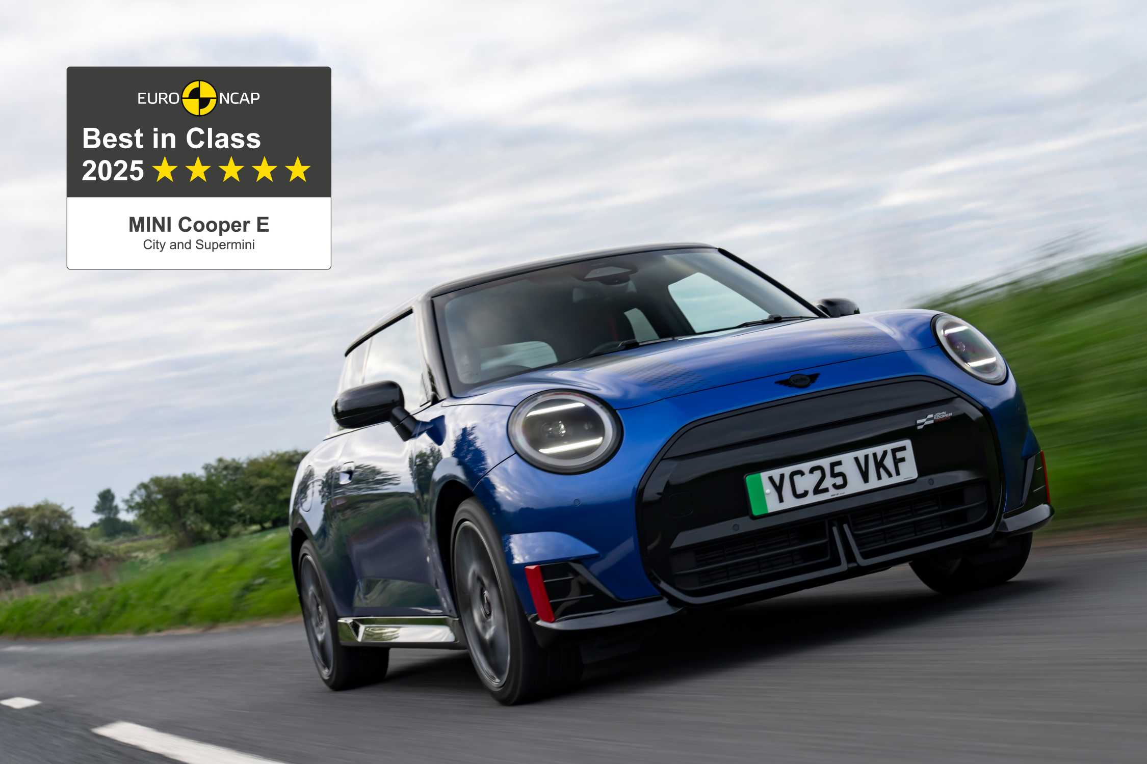 MINI Cooper Electric Achieves Euro NCAP's Best in Class Safety Rating