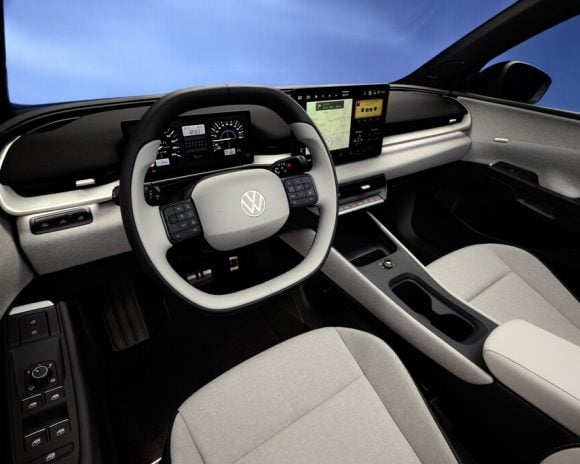 Here is the interior of the Volkswagen ID.Polo © Volkswagen