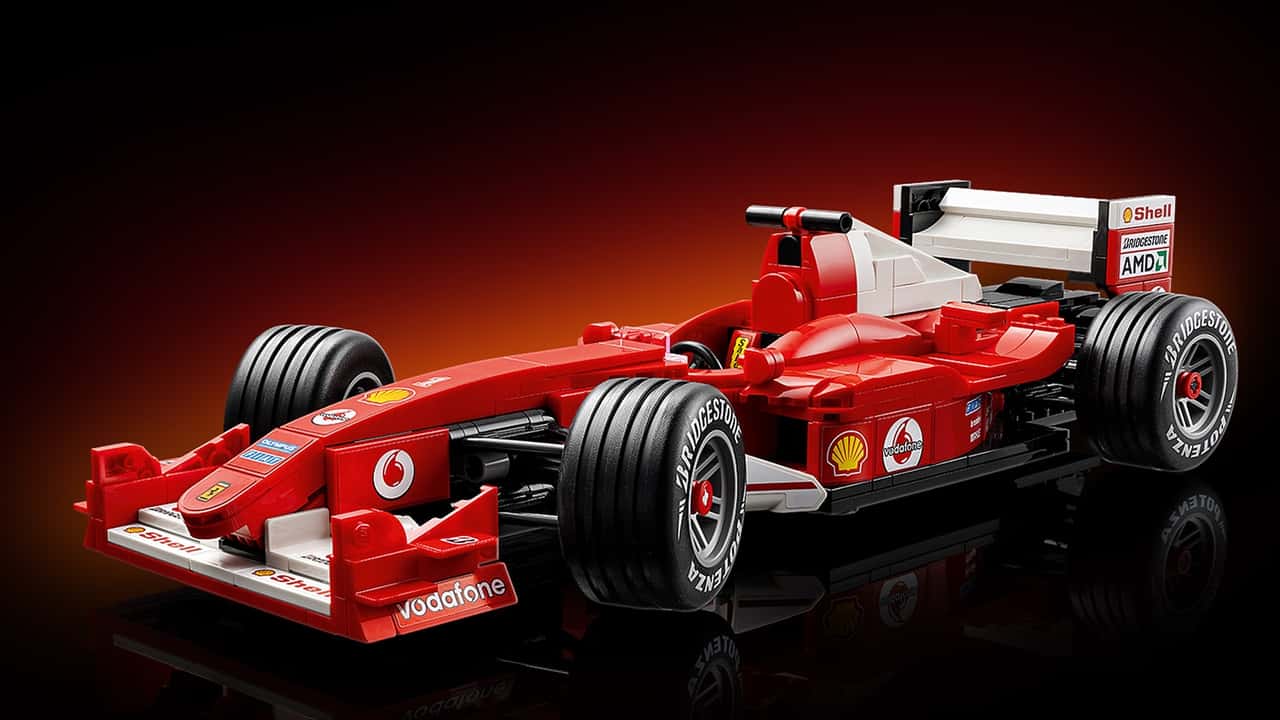 La Ferrari F2004 : Une légende de F1 se transforme en maquette Lego