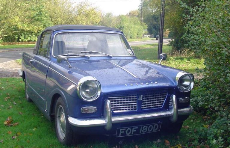 Triumph Herald : La Naissance d’un Compact Aspirant au Royaume-Uni