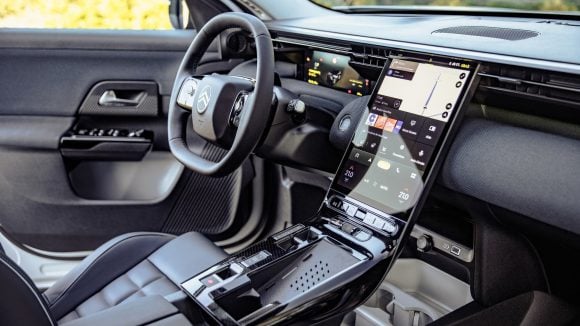 Intérieur du Citroën C5 Aircross. © Bernard Rouffignac