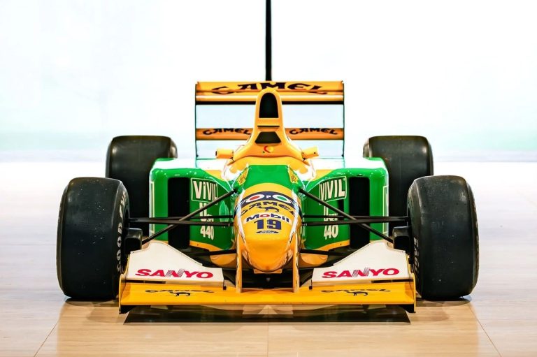 La Benetton B192-05 : la monoplace historique de Schumacher à vendre
