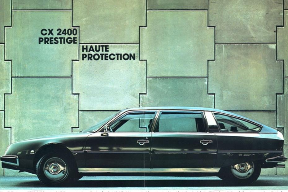Citro&euml;n CX Prestige: la limusina futurista de los a&ntilde;os 80