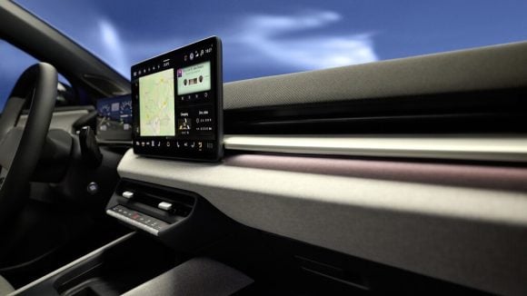 (Very) large touchscreen for the new Volkswagen ID.Polo © Volkswagen