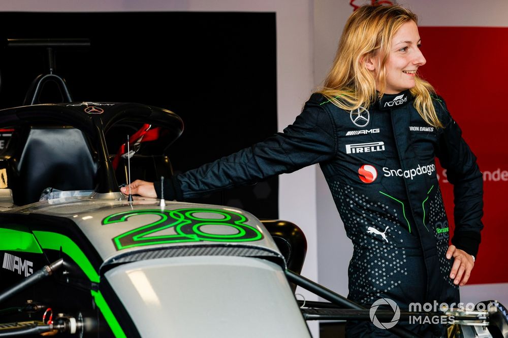 Doriane Pin en F1 Academy.