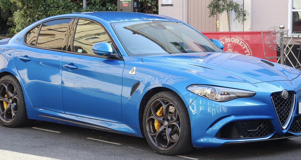 Une Alfa Romeo Giulia achetée, déclarée épave en moins d’une heure