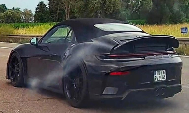 La Porsche 911 GT3 Sport Cabriolet prévue pour mars