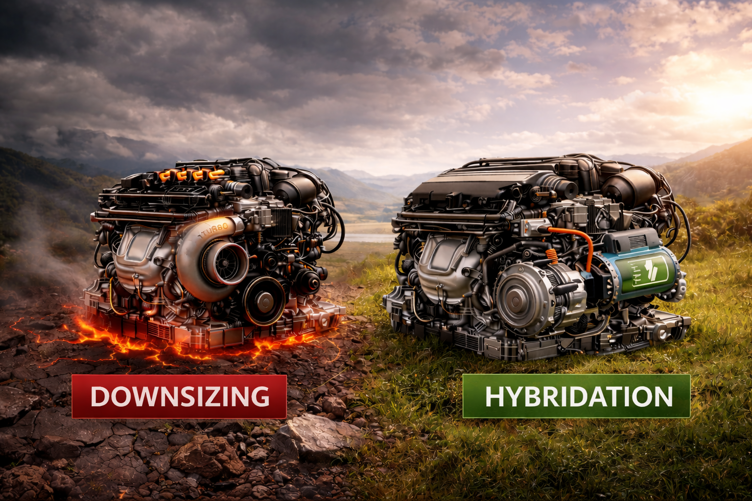 Downsizing et hybridation : solution durable ou simple transition ?