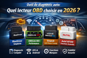 Outil de diagnostic auto quel lecteur OBD choisir en 2026
