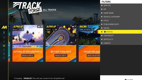 The Crew Motorfest: محرر مسارات للتنافس مع Forza Horizon