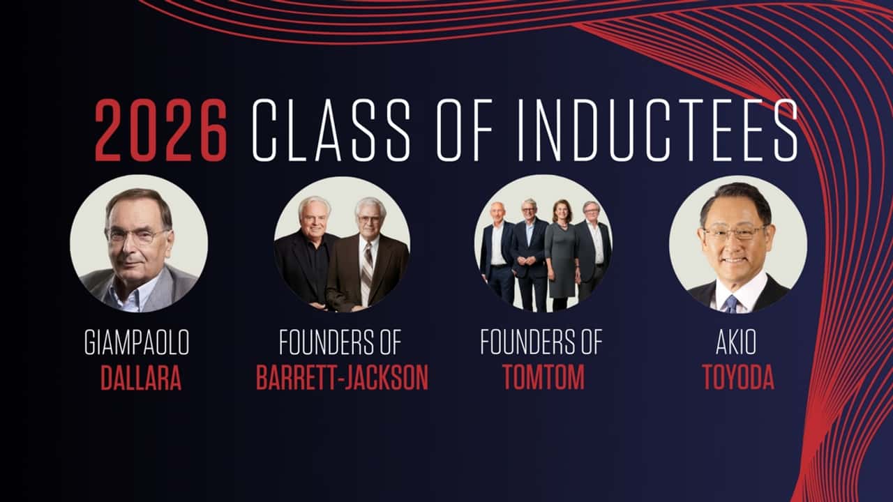 Akio Toyoda et Giampaolo Dallara : les nouveaux visages de l’Automotive Hall of Fame 2026