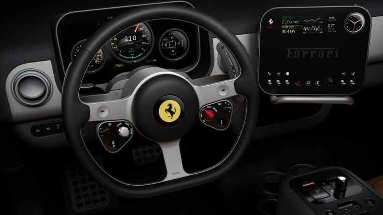 Ferrari Luce : à quoi ressemble l’habitacle de la première Ferrari électrique