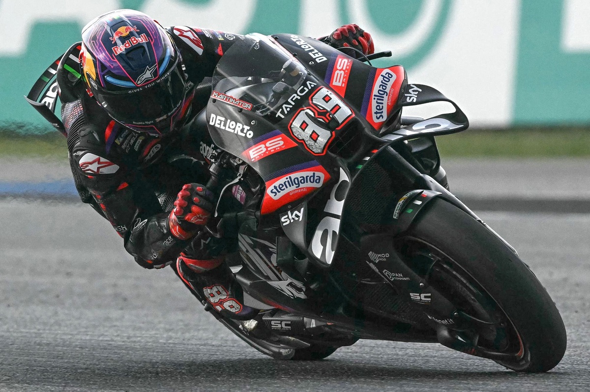 Jorge Martín face à un défi de taille : ajustements nécessaires sur l’Aprilia