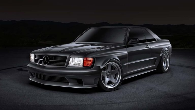 Renntech réinvente la Mercedes-Benz SEC avec un V12 flamboyant