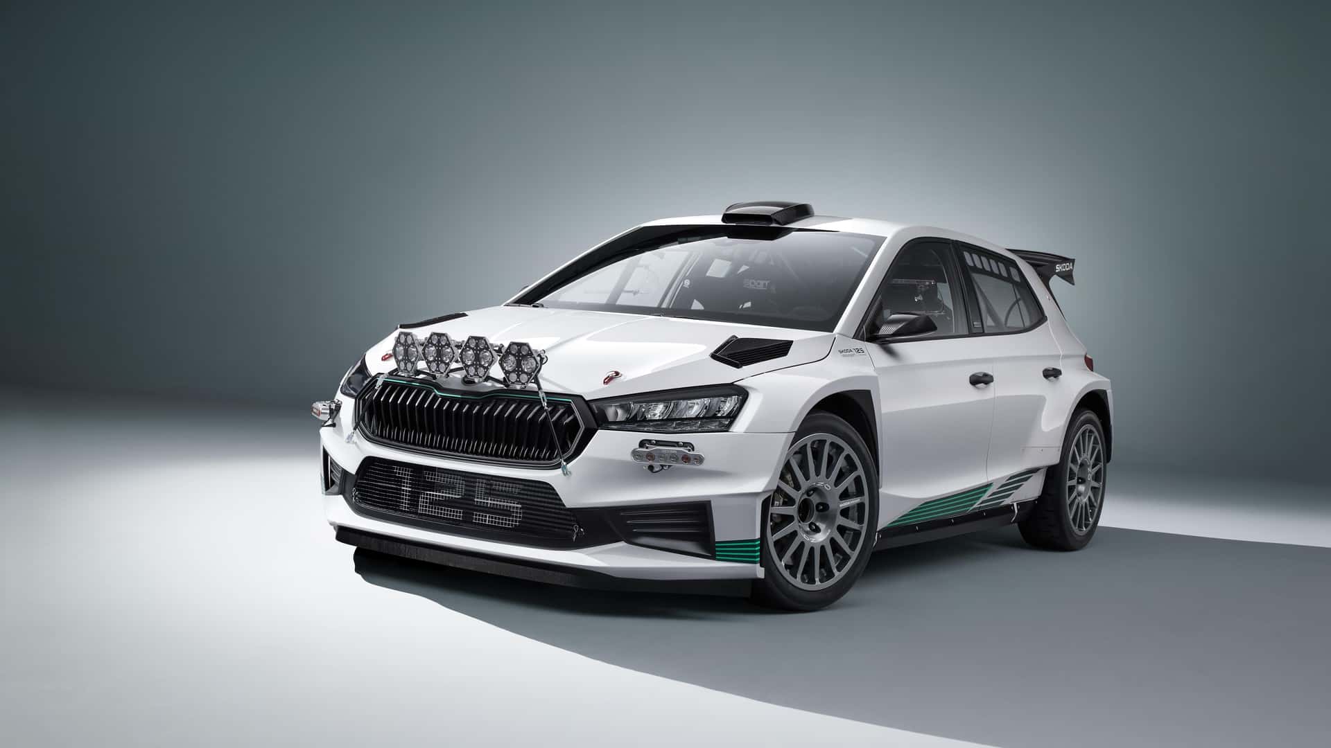 Skoda Fabia RS Rally2 125 anos